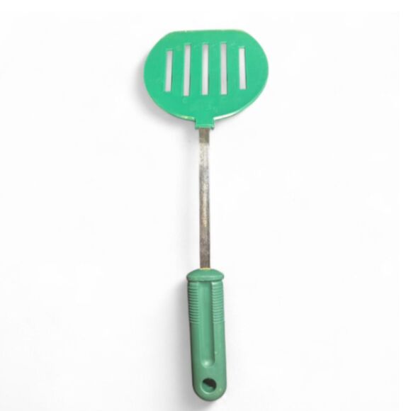 Royal Household Products Green Slotted Spatula Vintage Kitchen Utensil - Picture 2 of 8